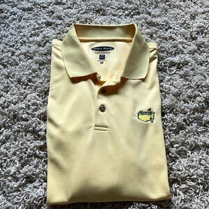 Masters Pebble Beach Mens Performance Polo Shirt XL EUC